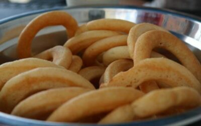 roscas de pan de arroz