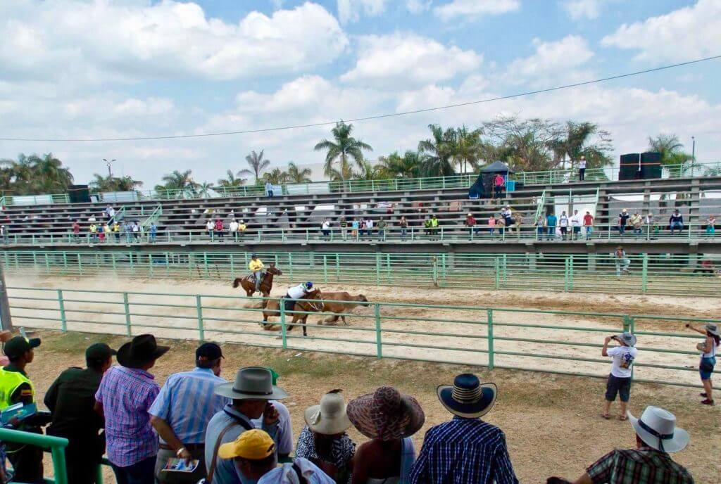 El coleo en Villavo